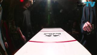 fingerboardTV  Battle At The Harrics  Dmitri Schlotthauer vs Daniel Zeise [upl. by Chery]