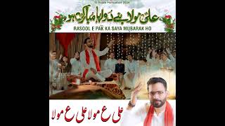 Rasool e Pak Ka Saya Mubarak Ho Mubarak ho  Mola Ali Shadi  Mir Sajjad Mir  manqabat 2024 [upl. by Federico]