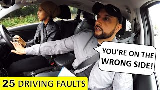 FAILS With 25 Driving Faults But Still Thinks She Has PASSED [upl. by Daisey]