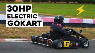 Can a TRAMPA Electric GoKart Beat the fastest lap time [upl. by Aener]