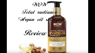 Wow skin science total radiance argan oil shampoo review [upl. by Lavinia]