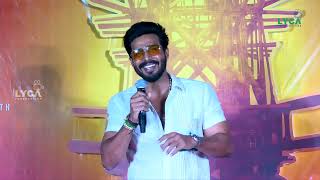 LAL SALAAM Thiruvizha  Vishnu Vishal Speech  Rajinikanth Aishwarya  AR Rahman Subaskaran  Lyca [upl. by Malvino]