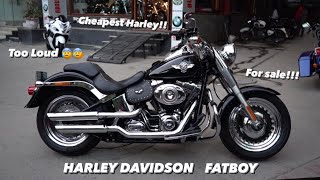 Preowned Harley Davidson Fatboy 2015  For SALE  Cheapest Harley in South Delhi  ALL ABOUT BIKES [upl. by Duhl]