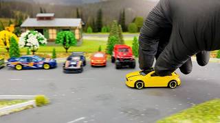 Exploring My Hot Wheels Diorama by Hand  13 Cool Cars Part 2 [upl. by Hulbert]