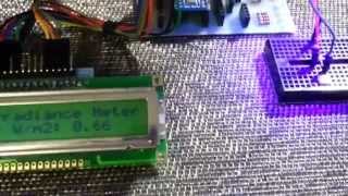 Arduino Solar Irradiance Meter BPW34 [upl. by Brandi]