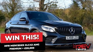 WIN THIS 2018 MERCEDES GLC43 AMG PREMIUM  £20000 [upl. by Gilliette]