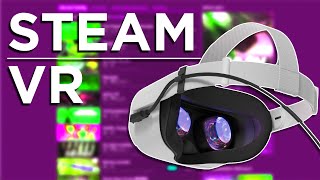 How to Play SteamVR Games on Your Oculus Quest 2 [upl. by Desma]