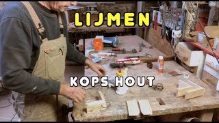 Timmertip 960 kops hout lijmen proef [upl. by Eceinehs291]