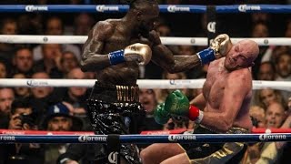 Deontay Wilder vs Tyson Fury 1 highlights December 1 2018 boxing wilder fury [upl. by Chelsy]