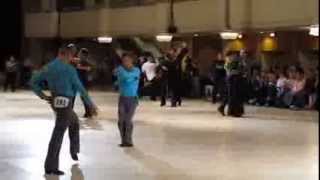 Gay Games 2014 Dancesport AClass Mens Latin 18 Finals Paso Doble [upl. by Morissa126]