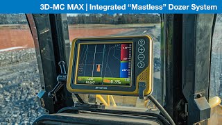 Integrated “Mastless” Dozer System  Topcon [upl. by Arluene965]