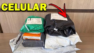 MEGA UNBOXING SEM TAXA ALIEXPRESS E BANGGOOD Demorou [upl. by Hgielek90]