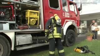 Duisburg Feuerwehr Übung am Masurensee [upl. by Janus]