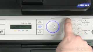 HowTo SAMSUNG CLX amp SCX Series MFC  AllInOne Monochrome Laser Printer [upl. by Idnis505]