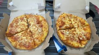 Dominos Margherita with Extra Cheese vs Double Cheese Margherita Review [upl. by Hama508]