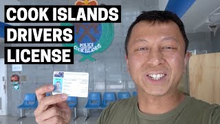 COOK ISLANDS DRIVERS LICENSE  Highlights of Rarotonga Cook Islands capital [upl. by Leavitt]