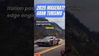 2024 Maserati GranTurismo Italian Passion Meets Engineering [upl. by Imena]