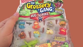 Grossery Gang Series 4  Bug Strike Large 10 Pack  Just Released [upl. by Nedia561]