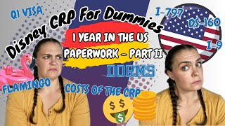 Prepping for my Disney CRP 2425 🇩🇪 Paperwork Pt II Visa amp Immigration Housing  Total Costs 💵 [upl. by Jerold]