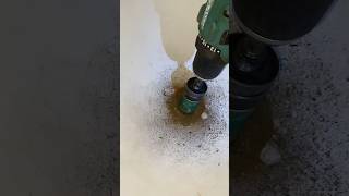 Repairing 100 year old cast iron sink HandsomeOrHandy Handyman Plumbing RepairNotReplace [upl. by Eznyl]