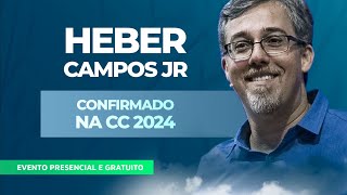 DELEITANDOSE EM CRISTO   Heber Campos Jr  Confirmado na CC2024 [upl. by Latisha]