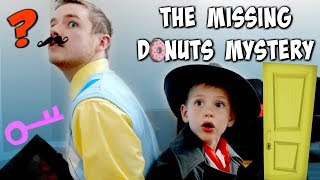 Hello Neighbor vs Detective Donut THE MISSING DONUTS MYSTERY SuperHero Kids SHK Comic In Real Life [upl. by Yanel]