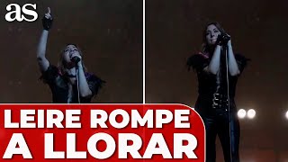 LEIRE rompe a LLORAR en su ÚLTIMA CANCIÓN coN LA OREJA DE VAN GOGH [upl. by Eirrej]