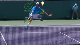 Insane quotGlitch in the Matrixquot Moments in Tennis [upl. by Aikar612]