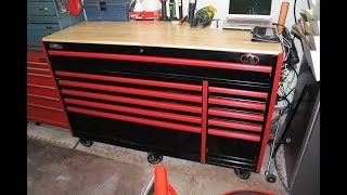 Building a Hutch for my Husky 60X24 inch Tool Box Part 1 [upl. by Miehar]