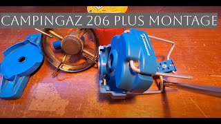 Campingaz 206 Plus Montage und Kartuschenwechsel [upl. by Ttenneb]