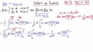 Séries de Fourier  Exemplo [upl. by Tigdirb]