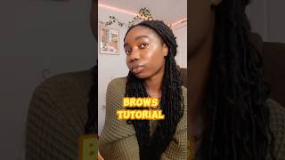 quick and easy eyebrows tutorial for beginners✨ [upl. by Artemla156]