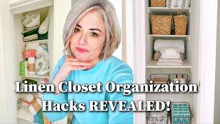 Ultimate Linen Closet Organization Hacks Revealed [upl. by Antonietta]