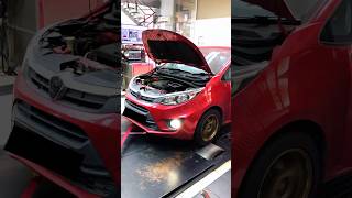 2016 Proton Persona 16 VVT 🇲🇾Stage 1 Remap Dyno 💢🔥Tuned WHP  104HP 171TQ wwwemptunecom [upl. by Aemat98]