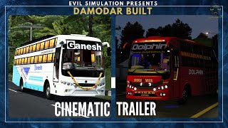 Damodar Built Cinematic Trailer  Evil Simulation  Eicher Leyland Tata Chasis [upl. by Reeher]