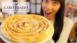 TORTA SFOGLIA CREMA PASTICCERA E MELE  RICETTA FACILE E VELOCE  Video Extra della Settimana [upl. by Allsopp]