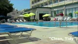 Paphiessa Hotel Paphos Cyprus video [upl. by Nesnej962]