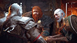 Jacksepticeye meets Thor and Odin in God of War Ragnarok [upl. by Mok]