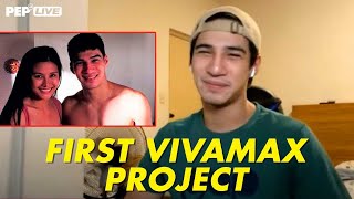 Albie Casiño on his first VIVAMAX project Moonlight Butterfly  PEP Live Choice Cuts [upl. by Gherardo966]