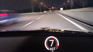 Over 400kmh at Tokyo with 1500HP Nissan GTR [upl. by Fem]