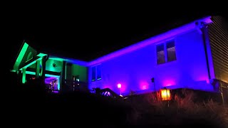 LED Outdoor changing colored lights for all seasons [upl. by Jannelle]