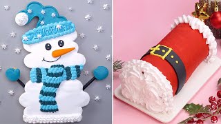 Best Christmas Cake and Dessert Collection ⛄️🎄 Amazing Cake Decorating Ideas For Christmas [upl. by Hoban]