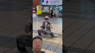 Japanese most viral moonwalk performermagic miracle fusion agt shortsvideo moonwalk [upl. by Atenaz]