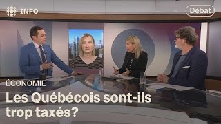 Trop de taxes au Québec et pas assez de services [upl. by Nama]