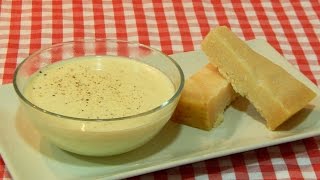 Receta fácil de salsa de queso [upl. by Erl]