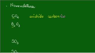 Óxidos  Óxidos Ácidos e Nomenclatura [upl. by Lemmor]