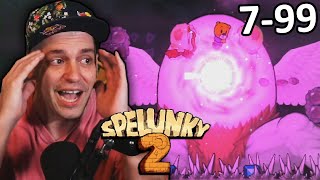 I spent 3 months doing the hardest challenge in gaming  Spelunky 2 799 Full Run [upl. by Harmonia]