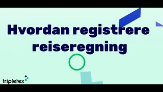 Hvordan lage en reiseregning [upl. by Dranel]