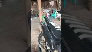 Crf bore up 63mm vs klx bore up 63mm cek sound [upl. by Ansev]