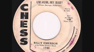 Billy Emerson  Uh Hum My Baby [upl. by Noeled211]